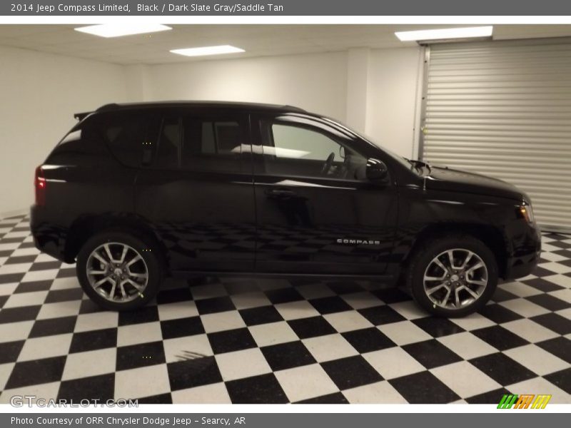 Black / Dark Slate Gray/Saddle Tan 2014 Jeep Compass Limited