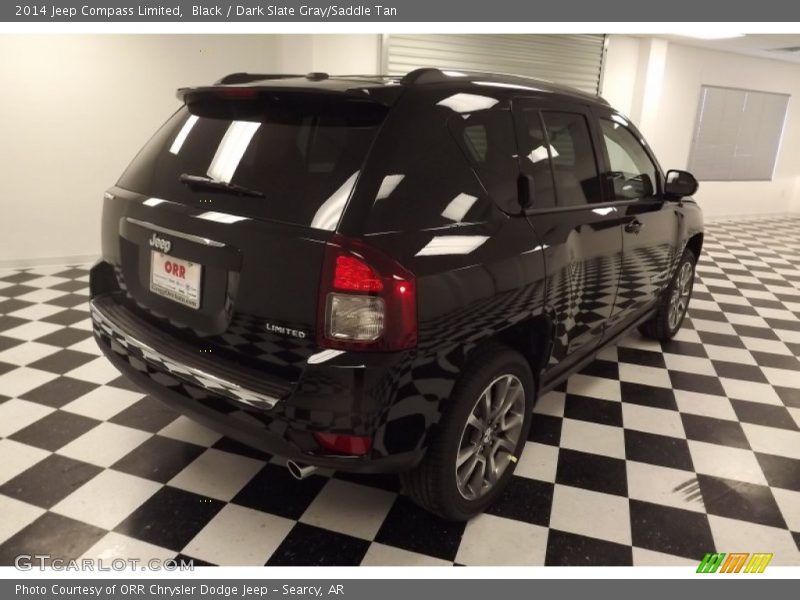 Black / Dark Slate Gray/Saddle Tan 2014 Jeep Compass Limited