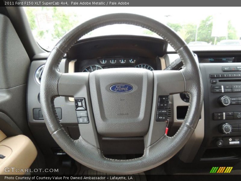 Pale Adobe Metallic / Pale Adobe 2011 Ford F150 XLT SuperCab 4x4