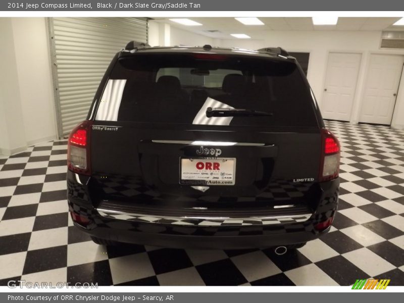 Black / Dark Slate Gray/Saddle Tan 2014 Jeep Compass Limited