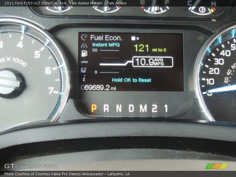 Pale Adobe Metallic / Pale Adobe 2011 Ford F150 XLT SuperCab 4x4