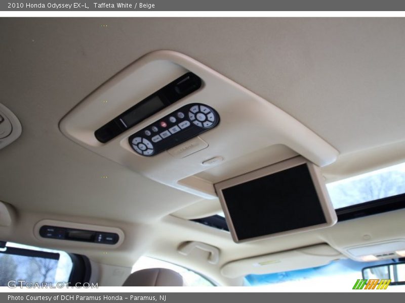 Taffeta White / Beige 2010 Honda Odyssey EX-L