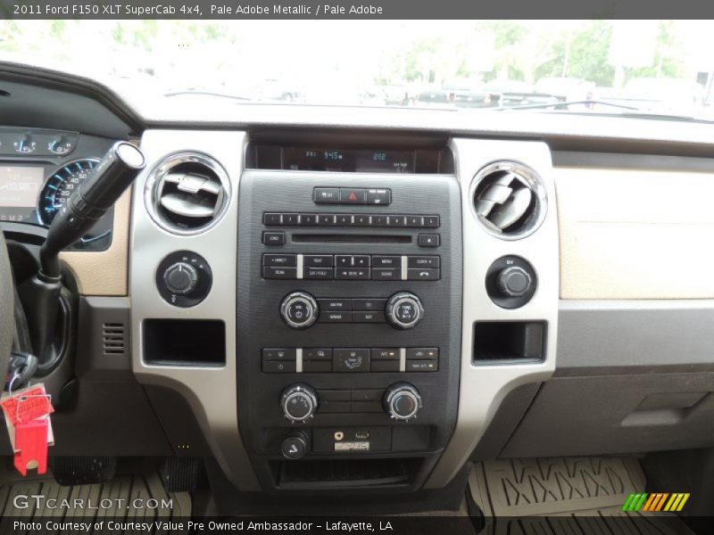 Pale Adobe Metallic / Pale Adobe 2011 Ford F150 XLT SuperCab 4x4