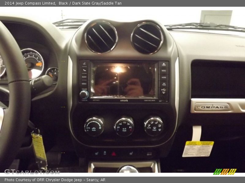 Black / Dark Slate Gray/Saddle Tan 2014 Jeep Compass Limited