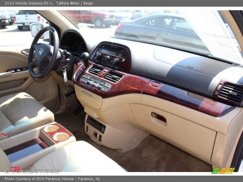Taffeta White / Beige 2010 Honda Odyssey EX-L