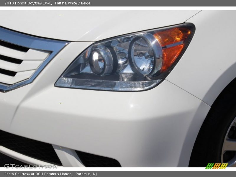 Taffeta White / Beige 2010 Honda Odyssey EX-L