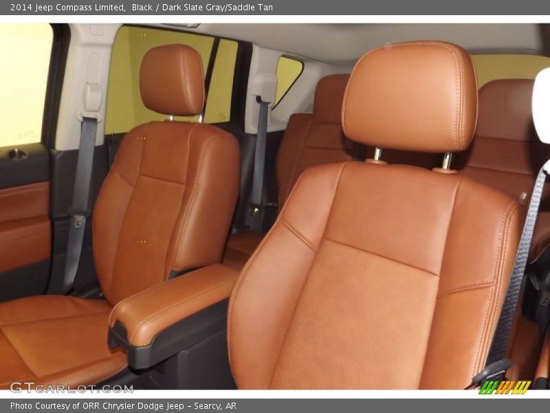 Black / Dark Slate Gray/Saddle Tan 2014 Jeep Compass Limited