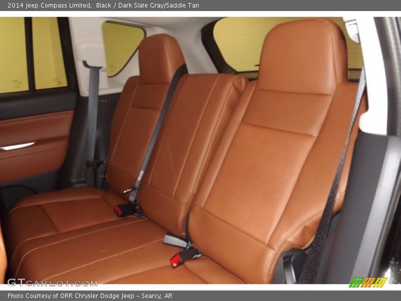 Black / Dark Slate Gray/Saddle Tan 2014 Jeep Compass Limited