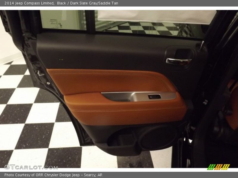 Black / Dark Slate Gray/Saddle Tan 2014 Jeep Compass Limited