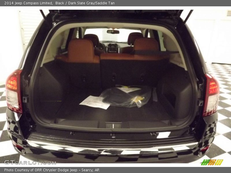 Black / Dark Slate Gray/Saddle Tan 2014 Jeep Compass Limited