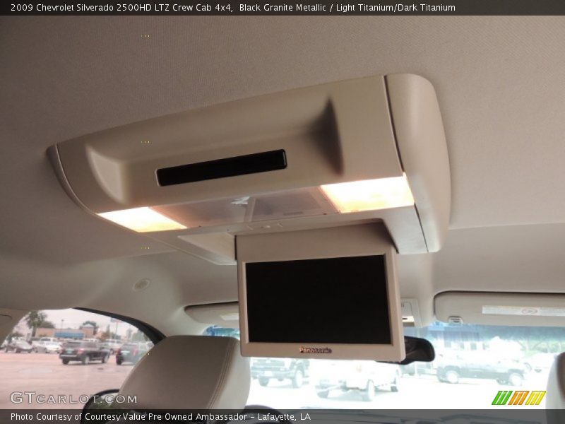 Black Granite Metallic / Light Titanium/Dark Titanium 2009 Chevrolet Silverado 2500HD LTZ Crew Cab 4x4
