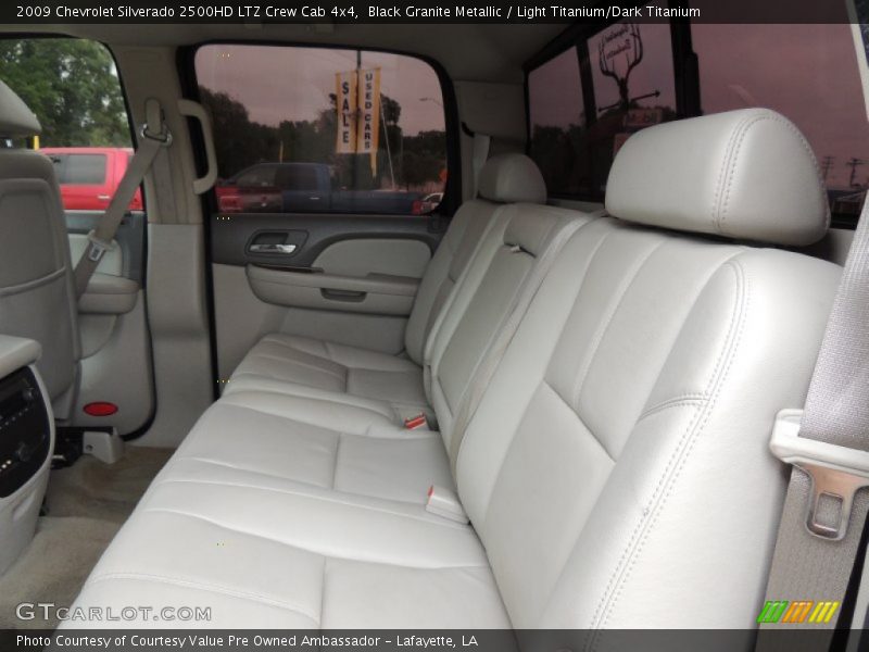 Black Granite Metallic / Light Titanium/Dark Titanium 2009 Chevrolet Silverado 2500HD LTZ Crew Cab 4x4