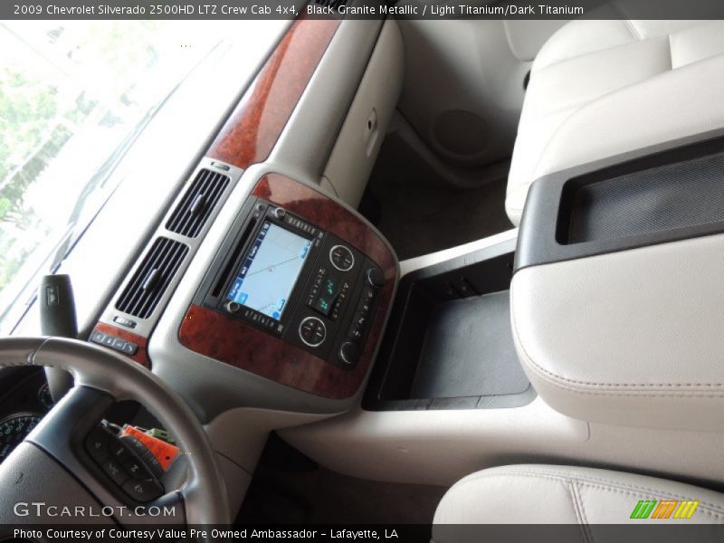 Black Granite Metallic / Light Titanium/Dark Titanium 2009 Chevrolet Silverado 2500HD LTZ Crew Cab 4x4