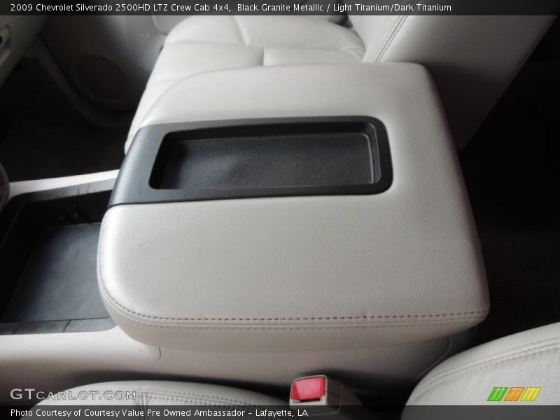 Black Granite Metallic / Light Titanium/Dark Titanium 2009 Chevrolet Silverado 2500HD LTZ Crew Cab 4x4