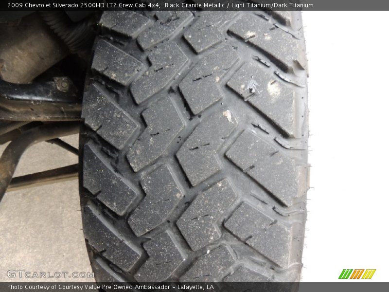 Black Granite Metallic / Light Titanium/Dark Titanium 2009 Chevrolet Silverado 2500HD LTZ Crew Cab 4x4