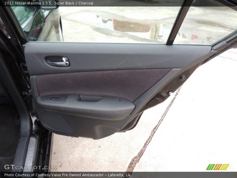 Super Black / Charcoal 2012 Nissan Maxima 3.5 S