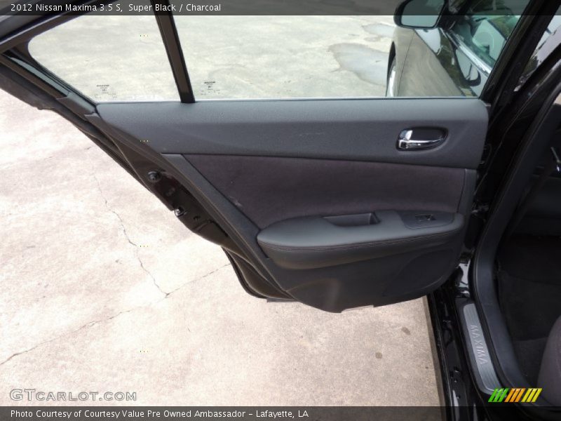 Super Black / Charcoal 2012 Nissan Maxima 3.5 S