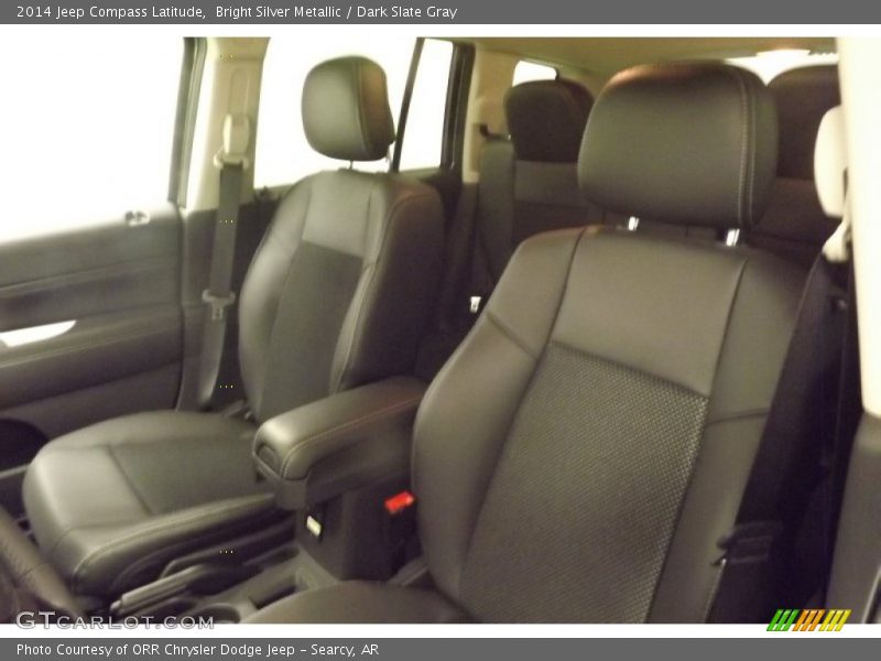 Bright Silver Metallic / Dark Slate Gray 2014 Jeep Compass Latitude