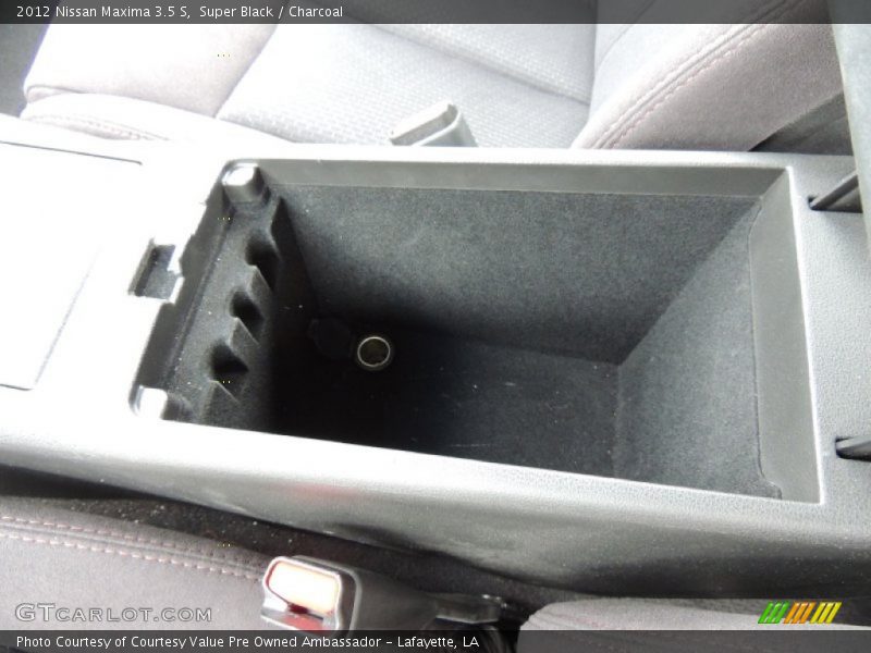 Super Black / Charcoal 2012 Nissan Maxima 3.5 S