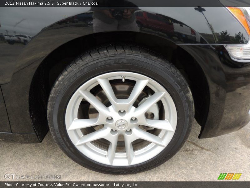 Super Black / Charcoal 2012 Nissan Maxima 3.5 S