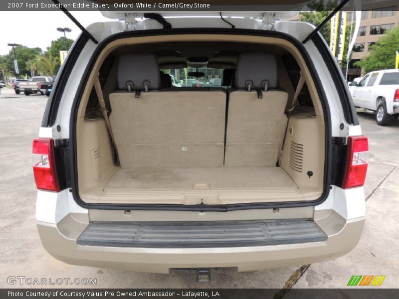 Oxford White / Camel/Grey Stone 2007 Ford Expedition Eddie Bauer