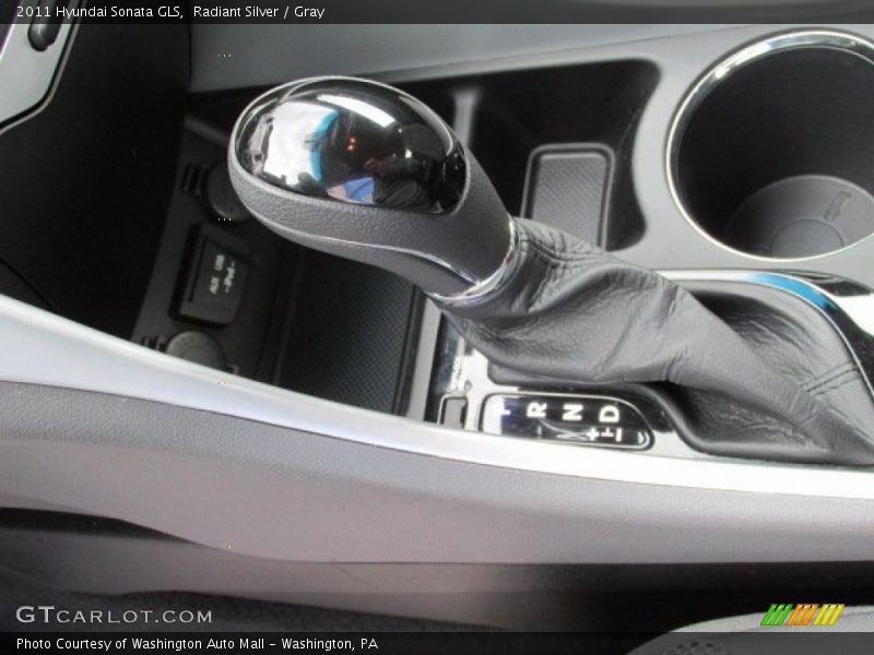 Radiant Silver / Gray 2011 Hyundai Sonata GLS