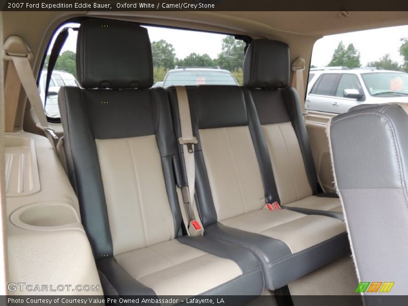 Oxford White / Camel/Grey Stone 2007 Ford Expedition Eddie Bauer