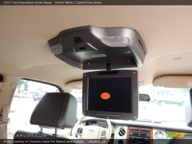 Oxford White / Camel/Grey Stone 2007 Ford Expedition Eddie Bauer
