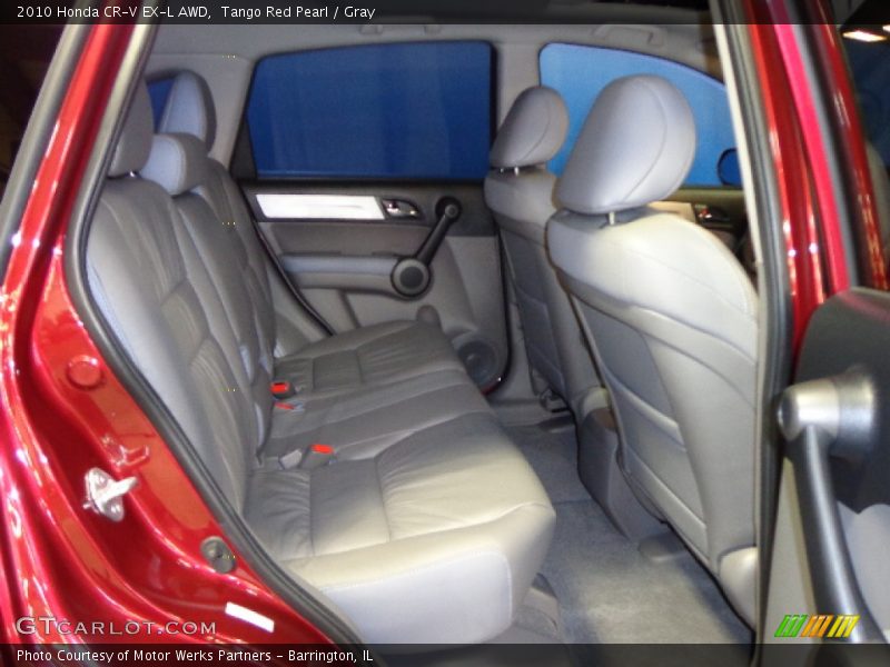 Tango Red Pearl / Gray 2010 Honda CR-V EX-L AWD