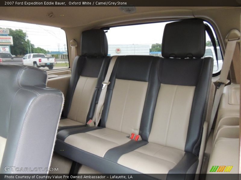Oxford White / Camel/Grey Stone 2007 Ford Expedition Eddie Bauer