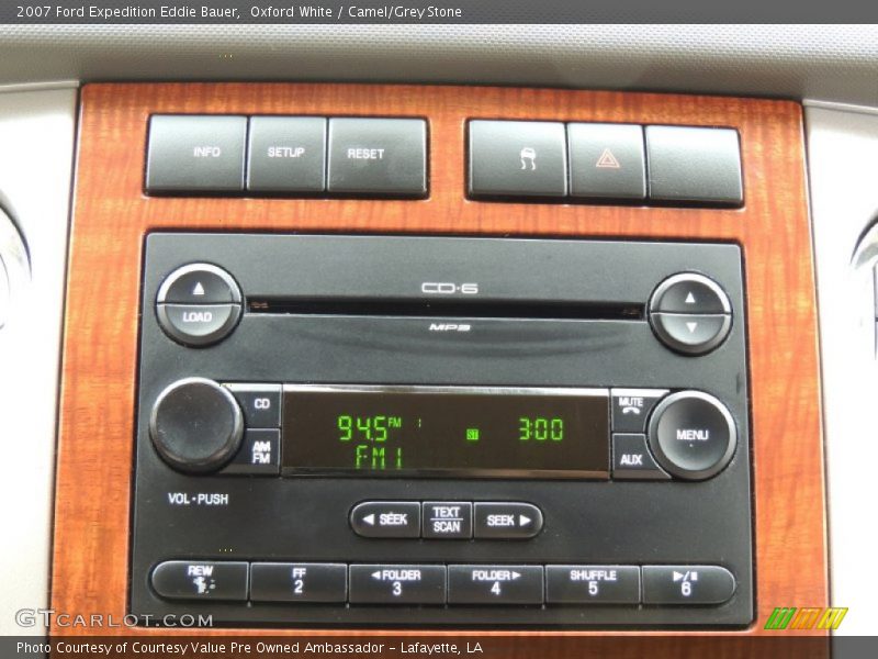 Oxford White / Camel/Grey Stone 2007 Ford Expedition Eddie Bauer