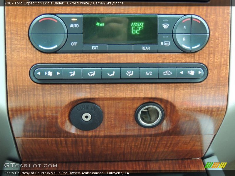 Oxford White / Camel/Grey Stone 2007 Ford Expedition Eddie Bauer