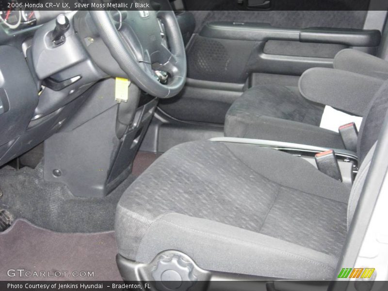 Silver Moss Metallic / Black 2006 Honda CR-V LX