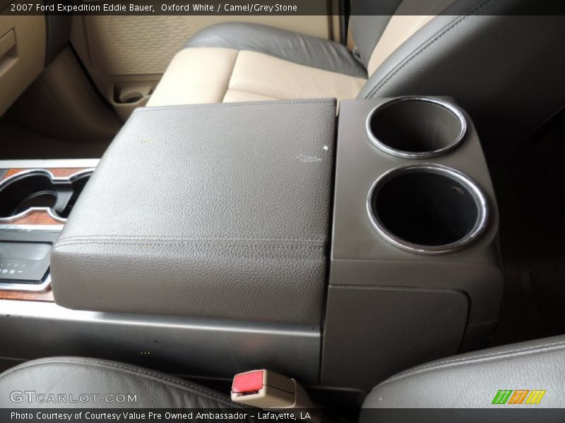 Oxford White / Camel/Grey Stone 2007 Ford Expedition Eddie Bauer