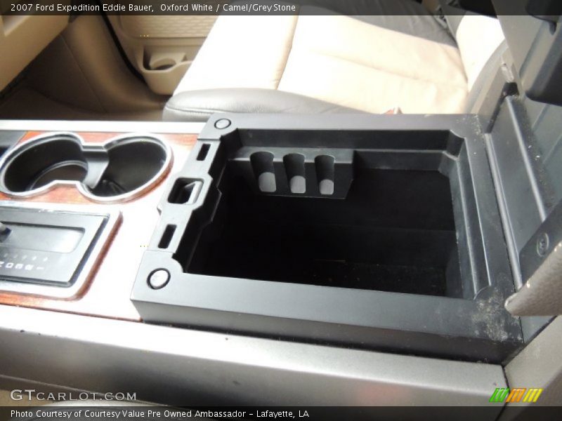 Oxford White / Camel/Grey Stone 2007 Ford Expedition Eddie Bauer