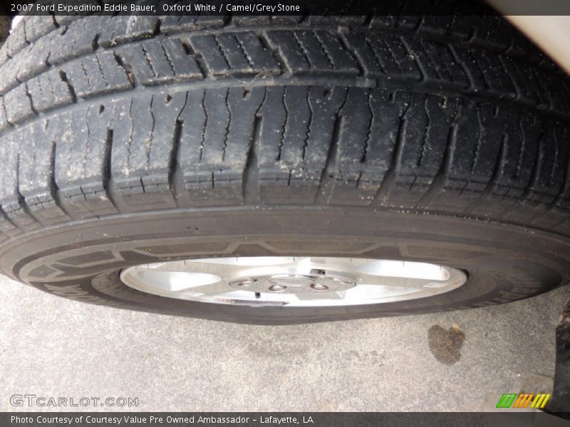 Oxford White / Camel/Grey Stone 2007 Ford Expedition Eddie Bauer