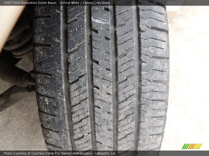 Oxford White / Camel/Grey Stone 2007 Ford Expedition Eddie Bauer