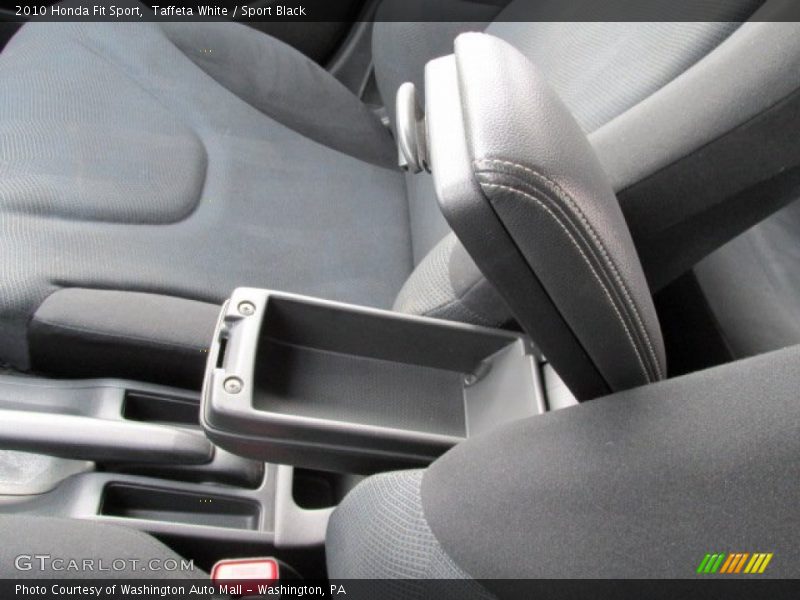 Taffeta White / Sport Black 2010 Honda Fit Sport