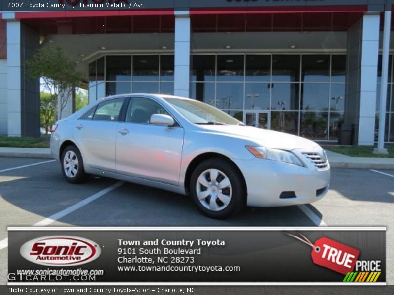 Titanium Metallic / Ash 2007 Toyota Camry LE