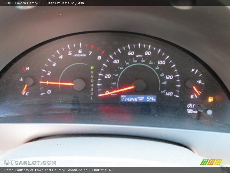 Titanium Metallic / Ash 2007 Toyota Camry LE