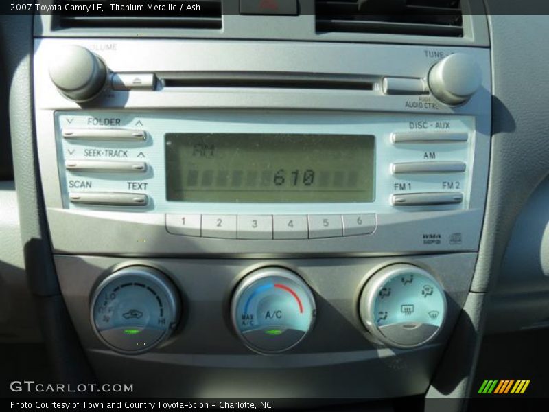 Titanium Metallic / Ash 2007 Toyota Camry LE