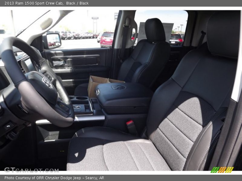 Black / Black 2013 Ram 1500 Sport Crew Cab
