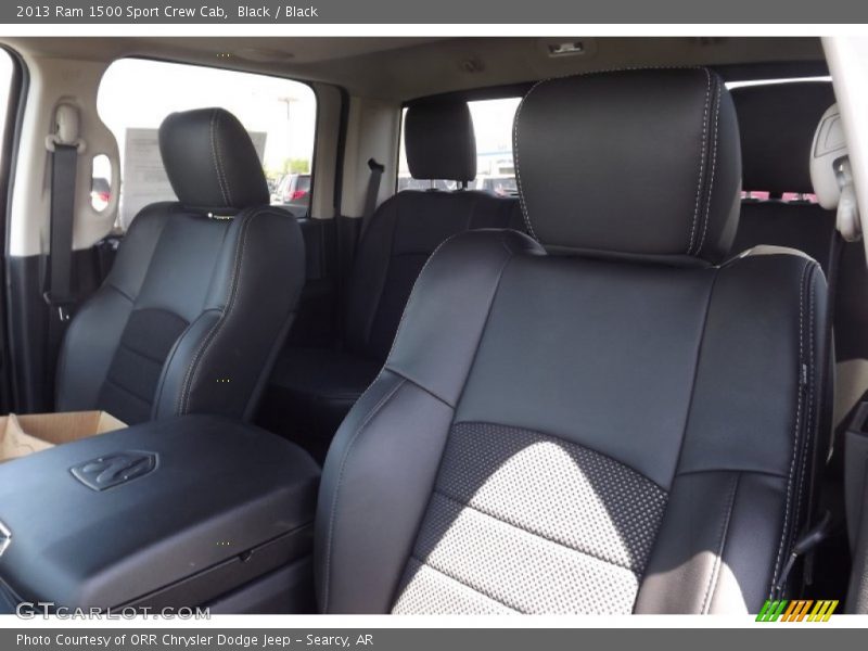 Black / Black 2013 Ram 1500 Sport Crew Cab