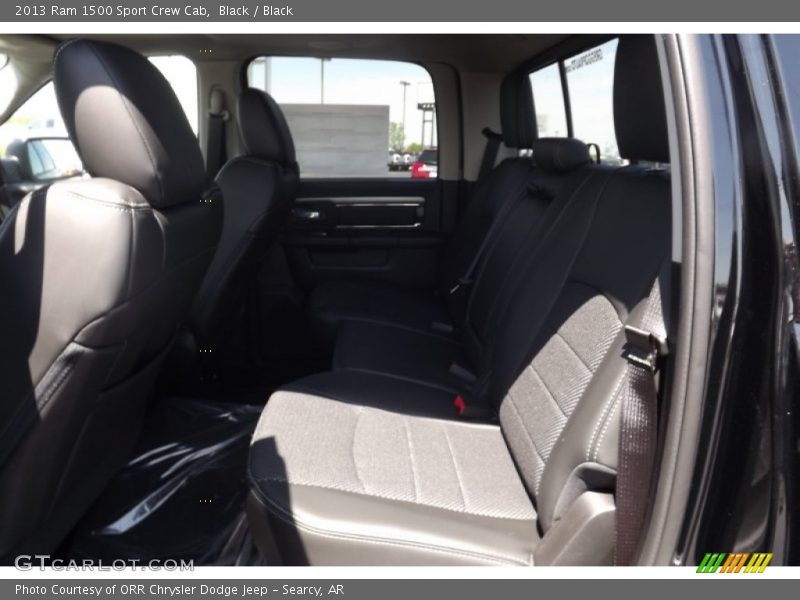 Black / Black 2013 Ram 1500 Sport Crew Cab