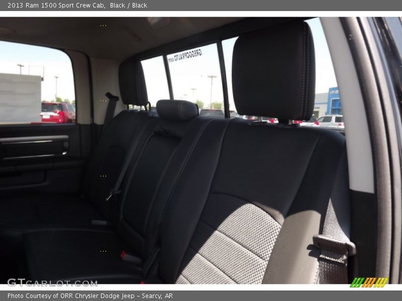 Black / Black 2013 Ram 1500 Sport Crew Cab