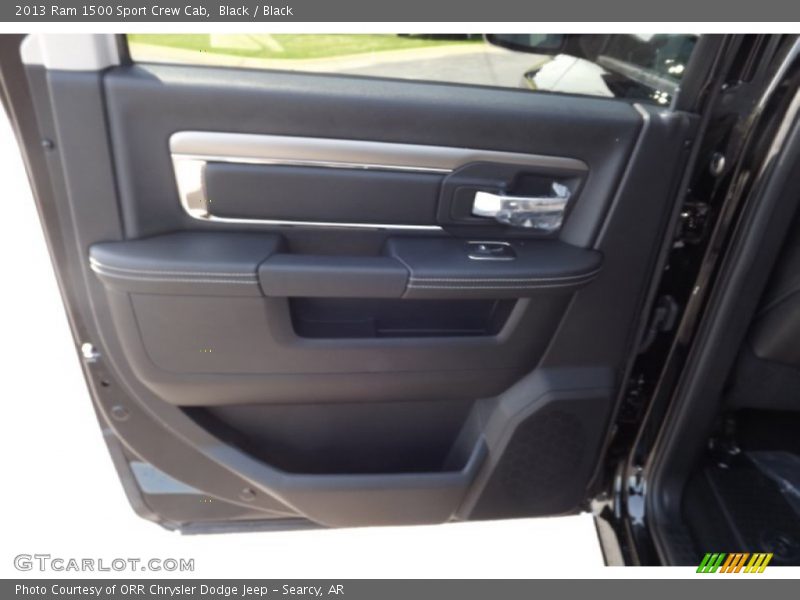 Black / Black 2013 Ram 1500 Sport Crew Cab