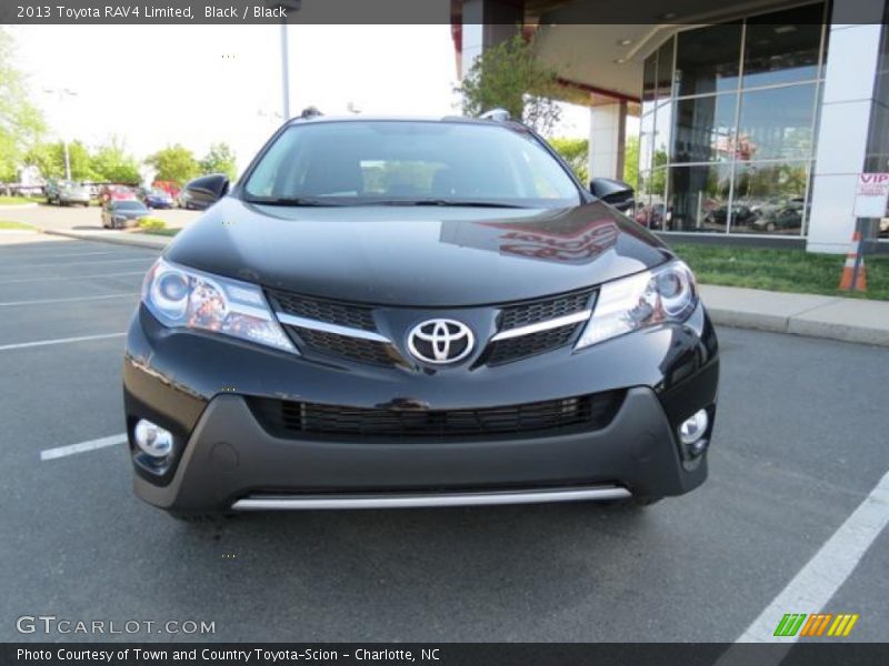 Black / Black 2013 Toyota RAV4 Limited
