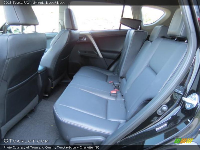 Rear Seat of 2013 RAV4 Limited