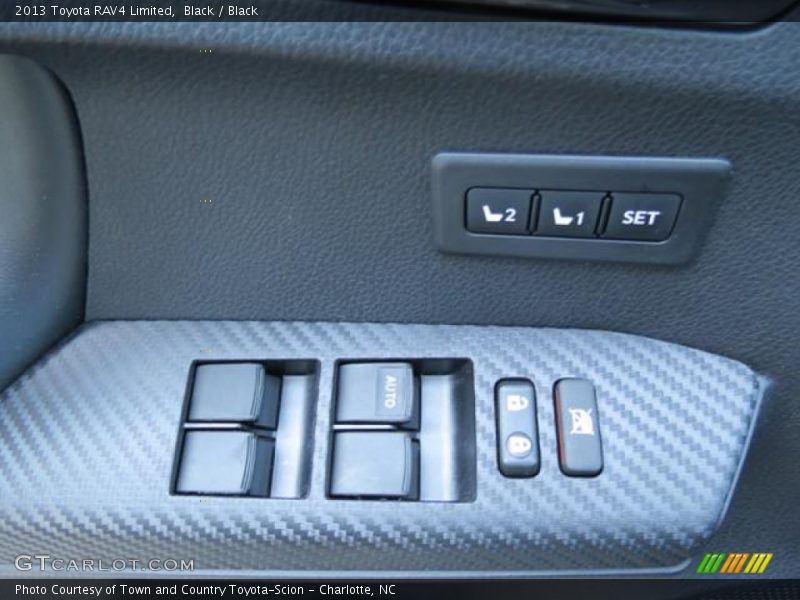 Controls of 2013 RAV4 Limited