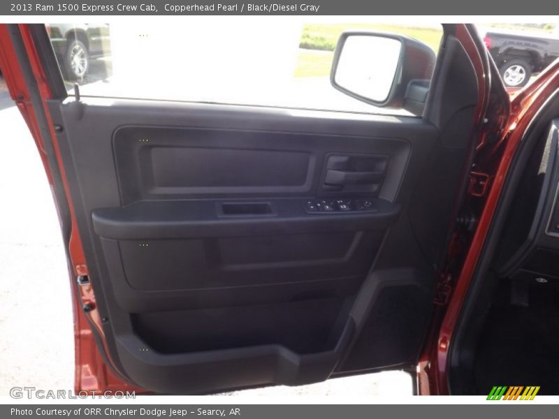 Copperhead Pearl / Black/Diesel Gray 2013 Ram 1500 Express Crew Cab
